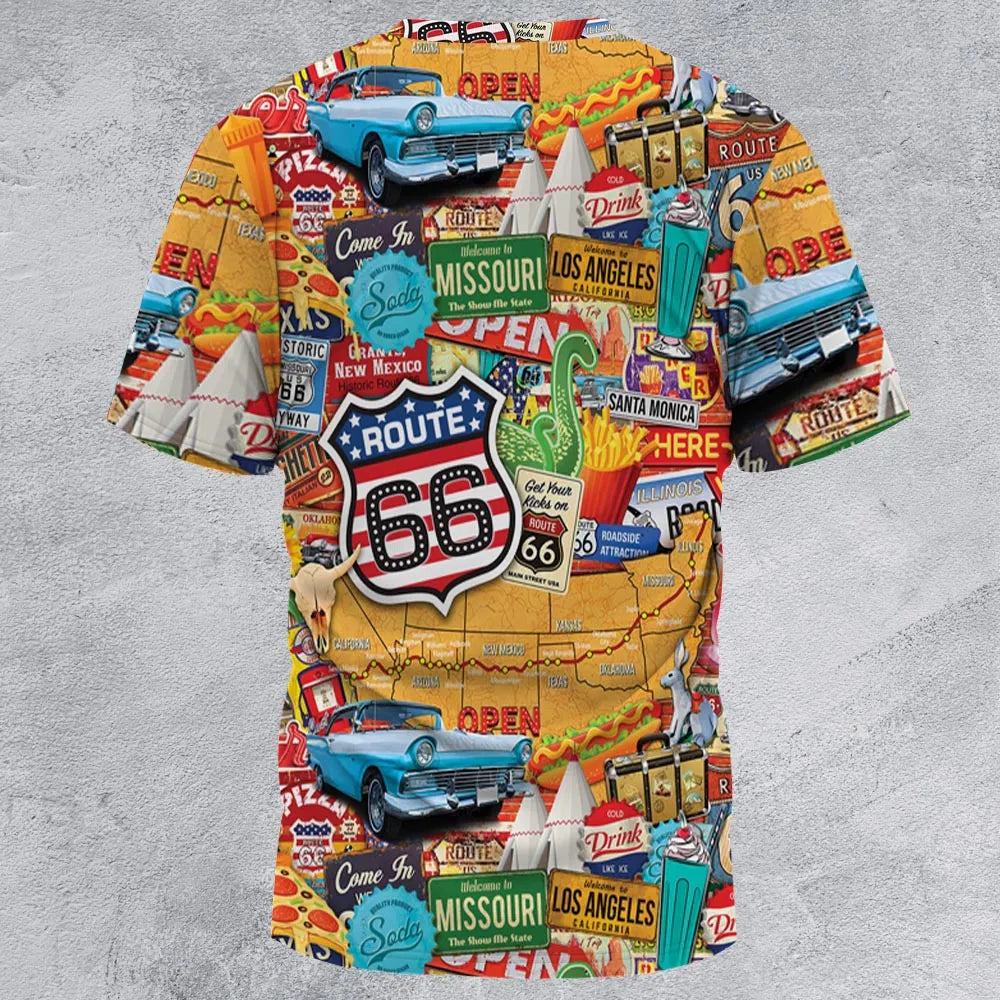 Full Print T-Shirt - 5XC7NU1L
