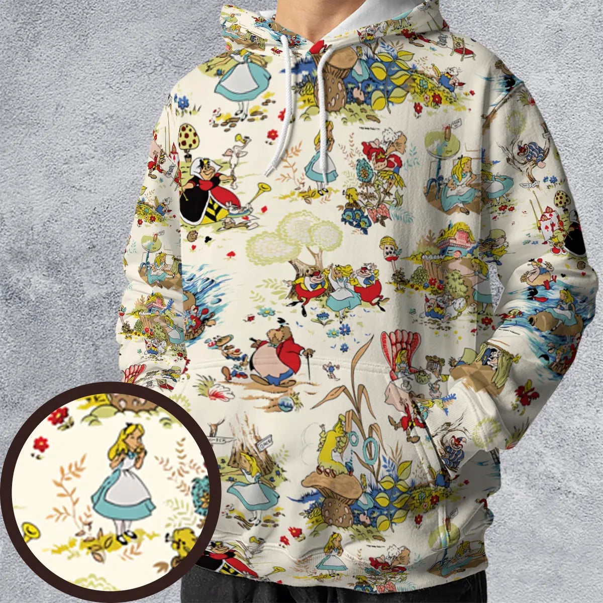 Full Print Hoodie - VKHKQRFC