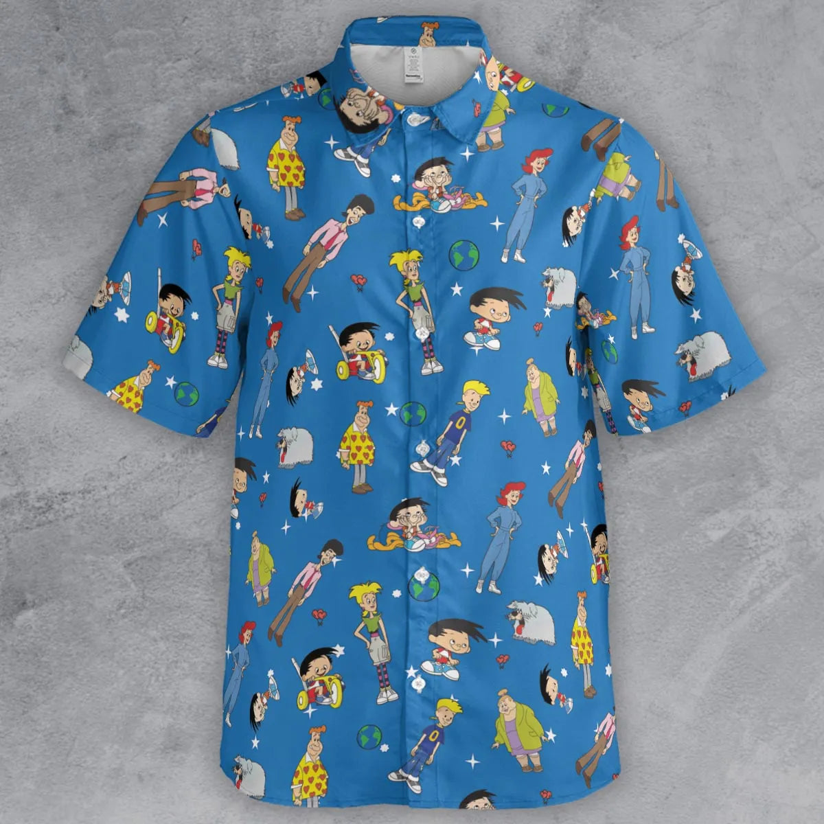 Short Sleeve Button Shirt - RJ9Z3139