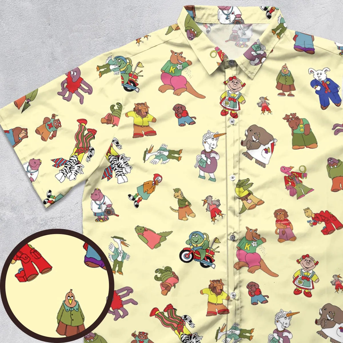 Short Sleeve Button Shirt - 3NNPWDTH
