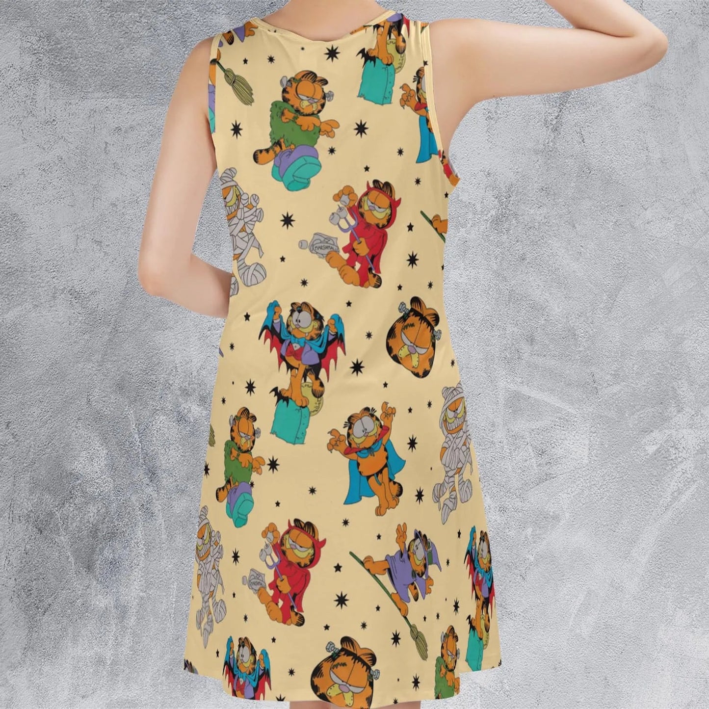 Casual Sleeveless Dress - LC8S7MHS