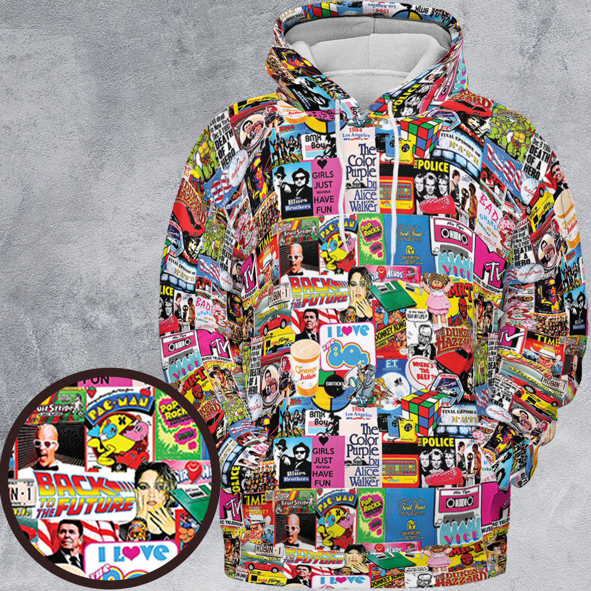 Full Print Hoodie - KKNPLKBB