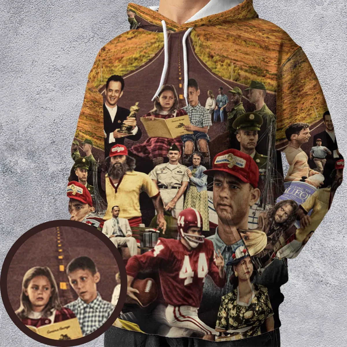 Full Print Hoodie - PYKQPVFJ