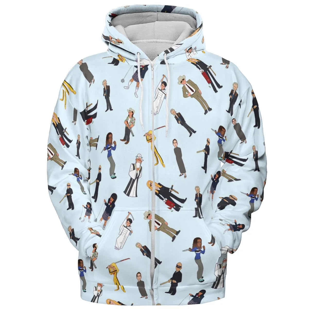 Full Print Hoodie - YLHWGRMN