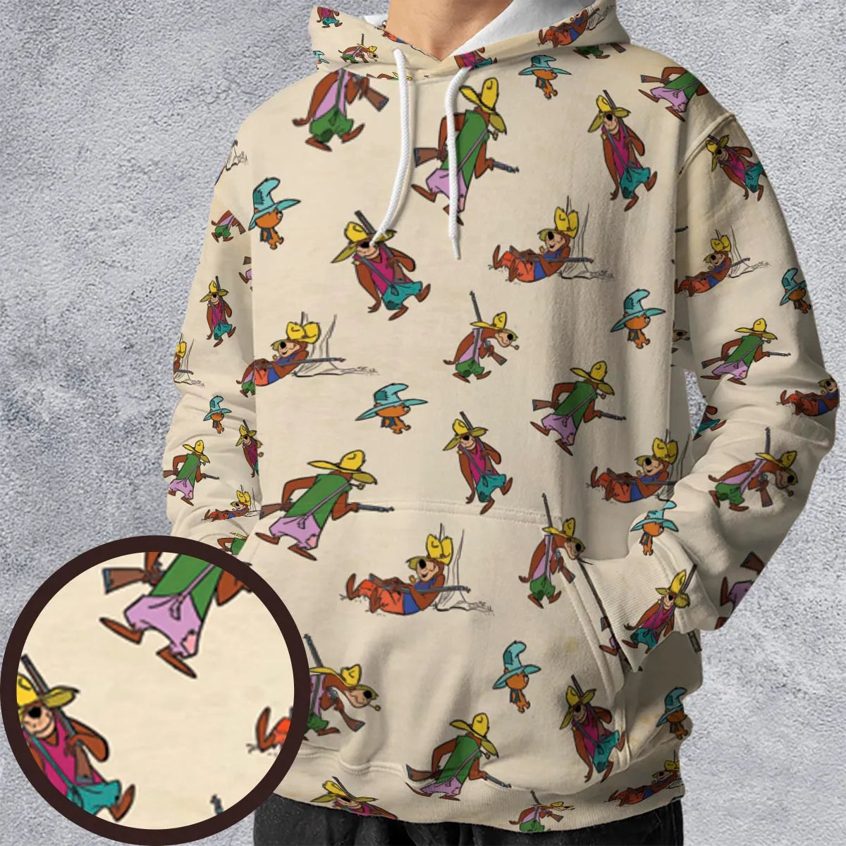 Full Print Hoodie - HYD5GHJR