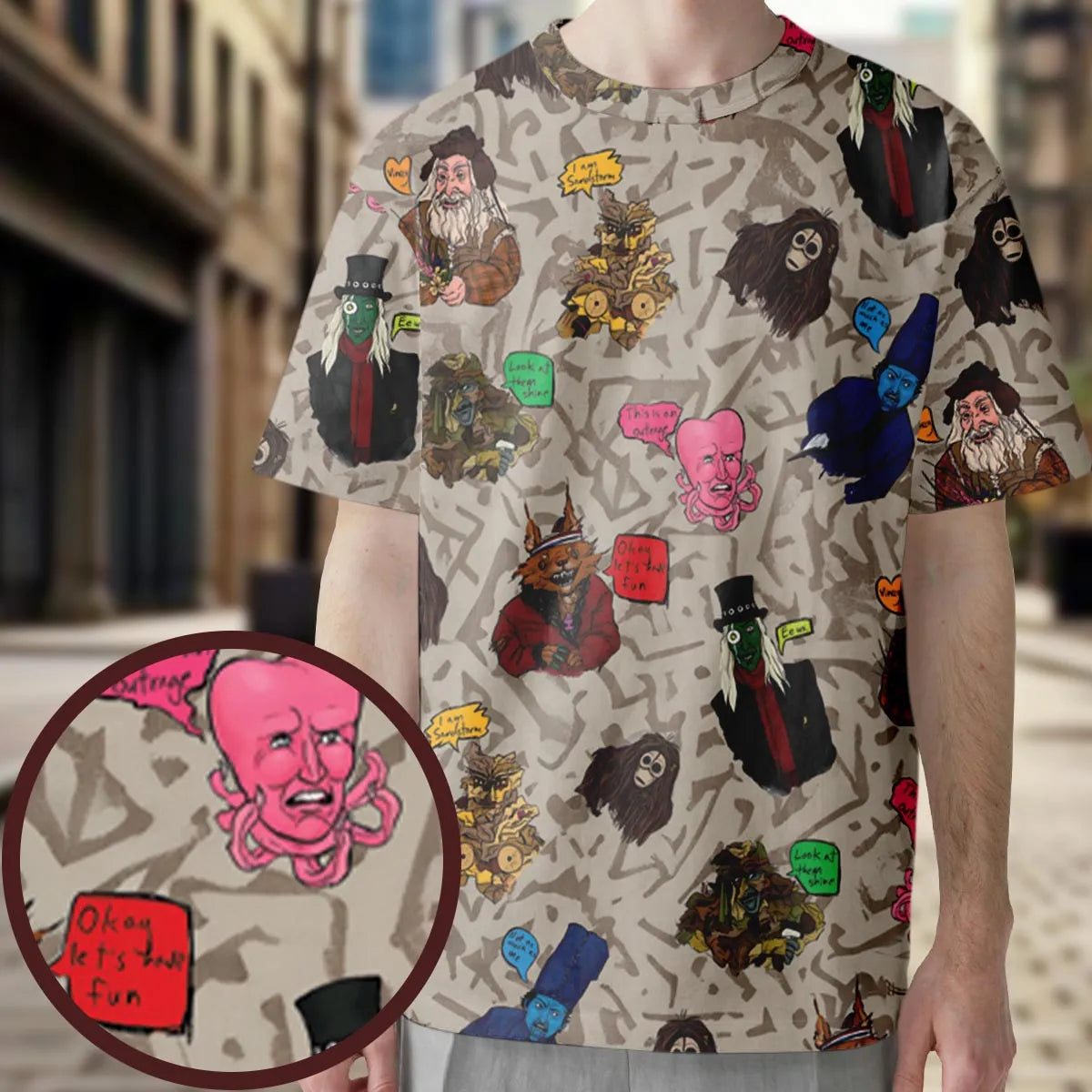 Full Print T-Shirt - HVX996EF
