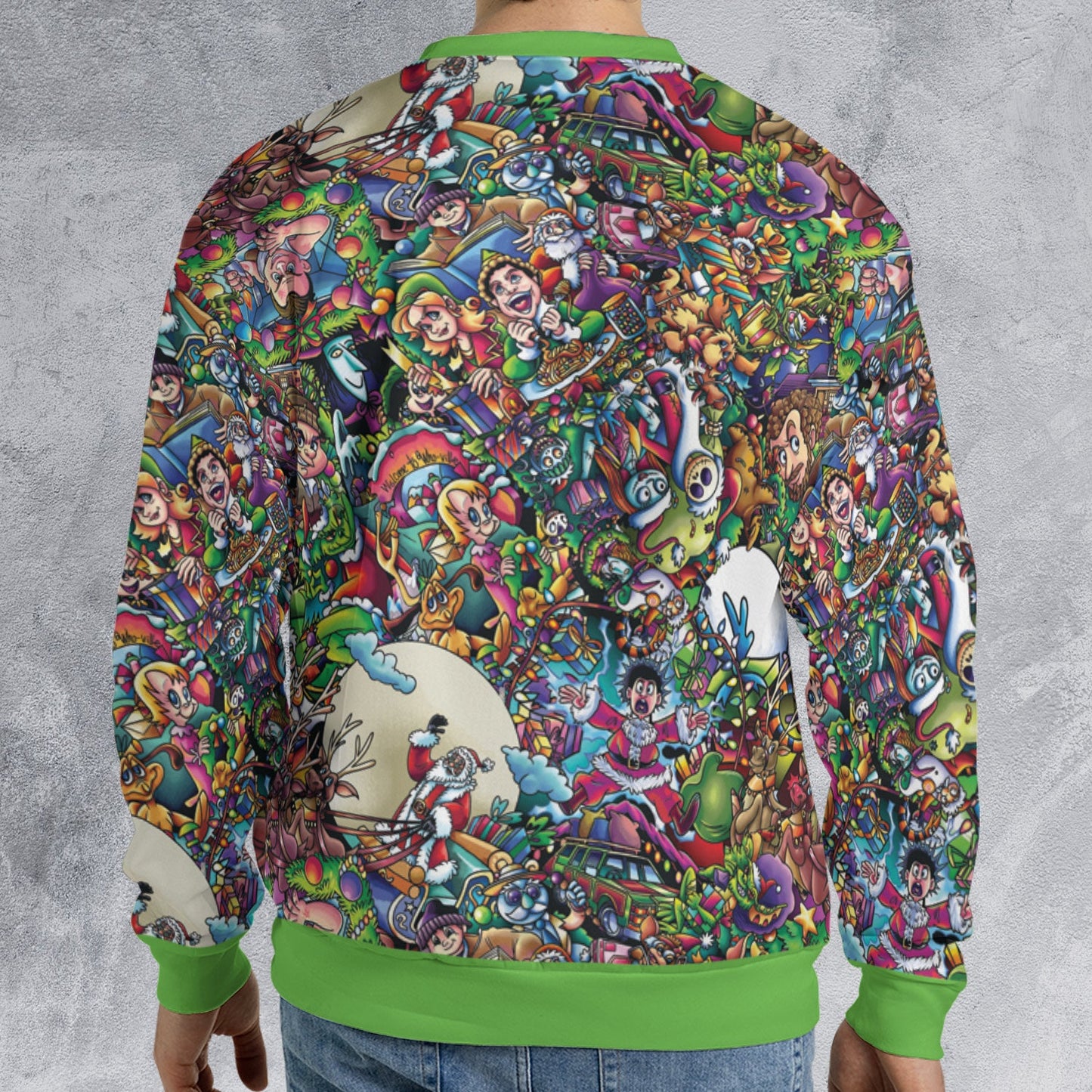 Full Print Sweatshirt - MBSH5GQC