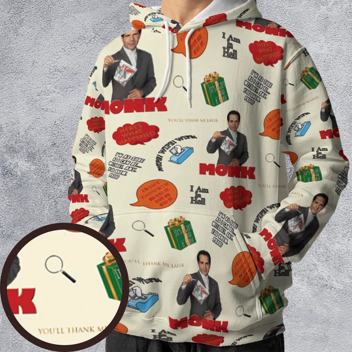 Full Print Hoodie - Q3VYGXTS