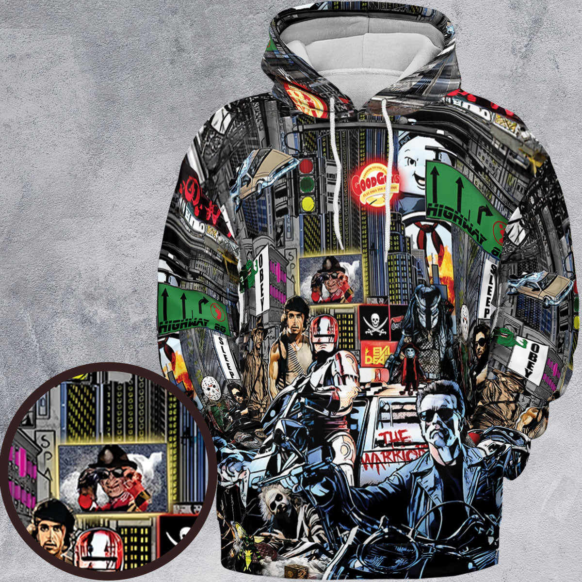 Full Print Hoodie - 18CAHJX9