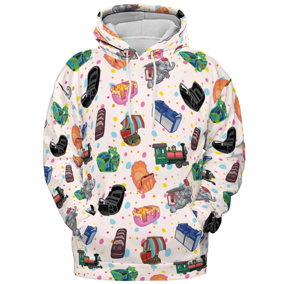 Full Print Hoodie - XMFKGXRX