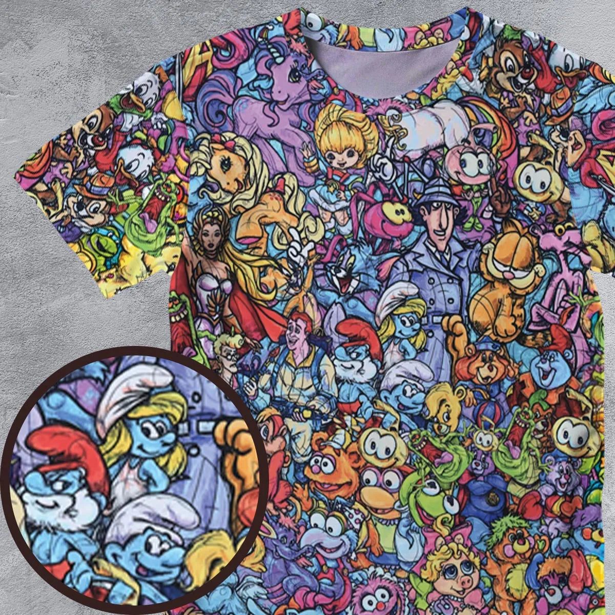 Full Print T-Shirt - 7CLKQP8H