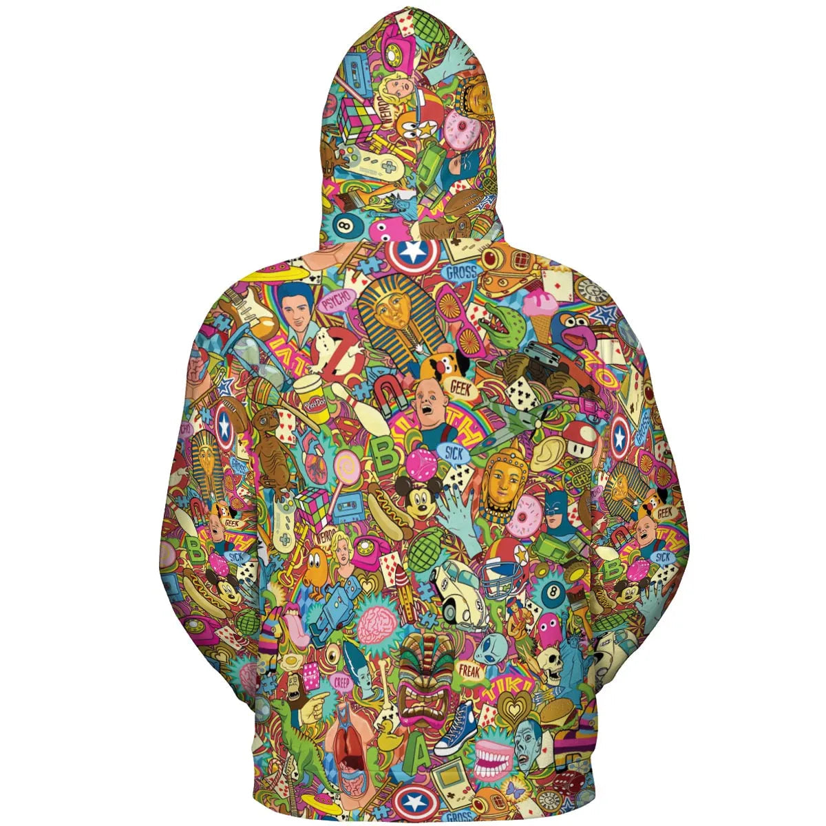 Full Print Hoodie - UVAZNGT2