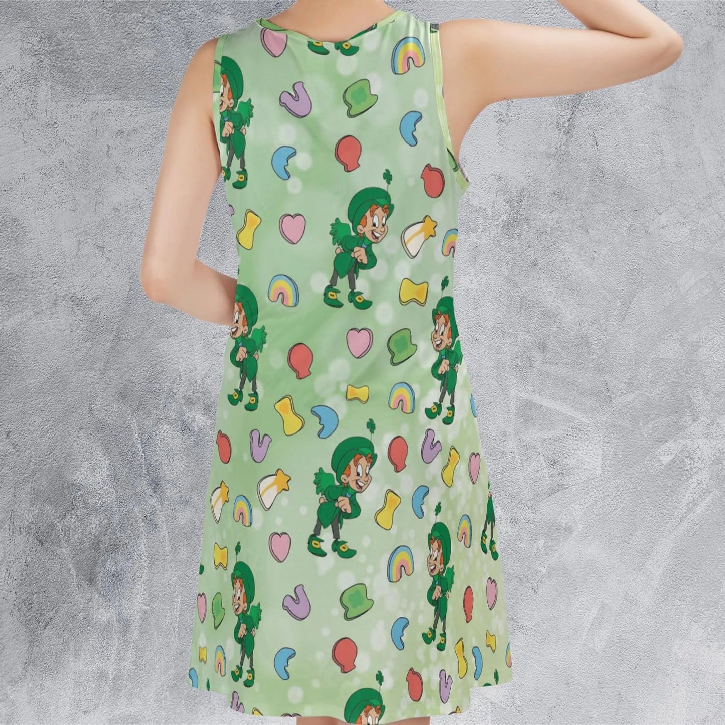 Casual Sleeveless Dress - T3TL4U52