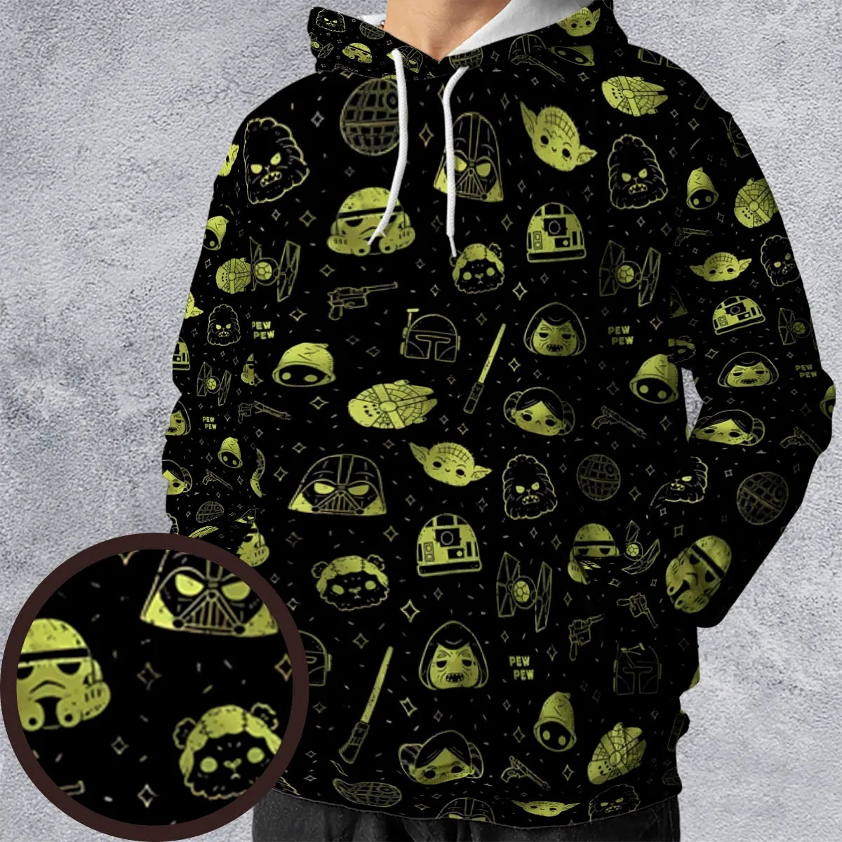 Full Print Hoodie - Q4ZSAEBH