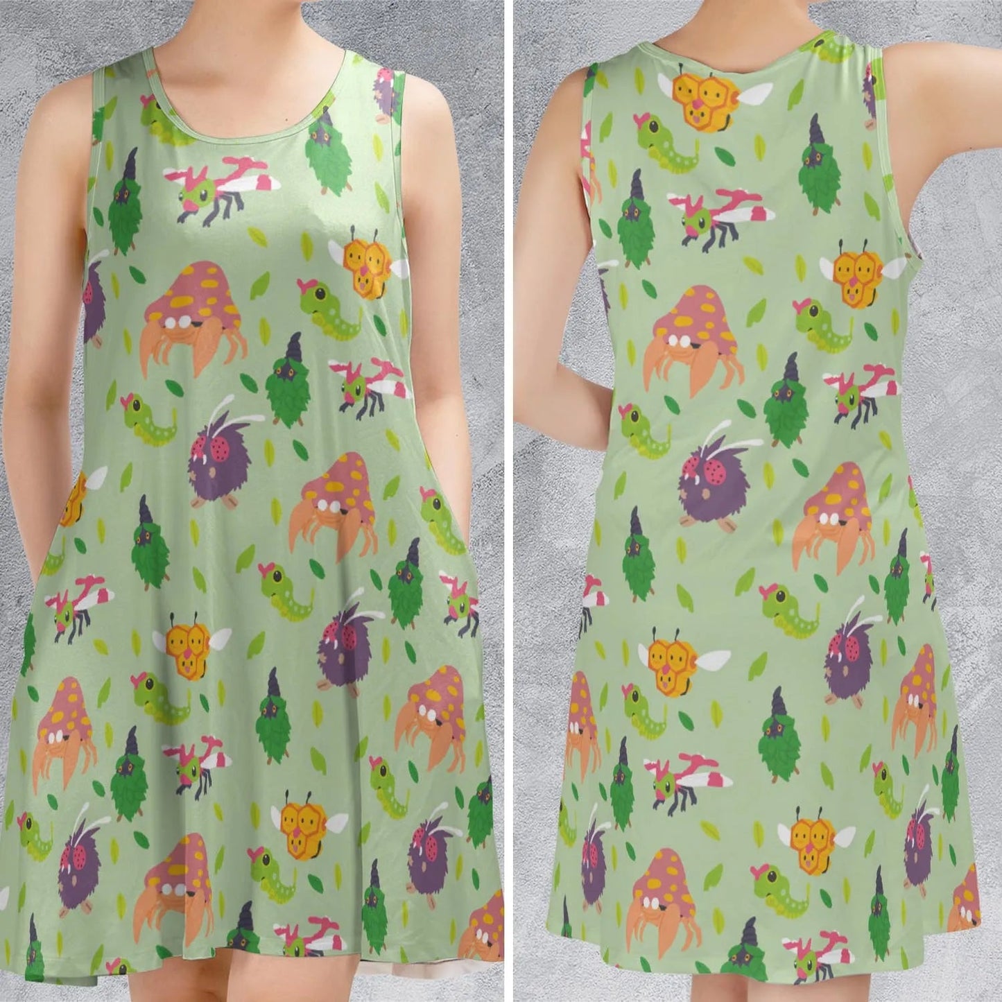 Casual Sleeveless Dress - JB673XG7
