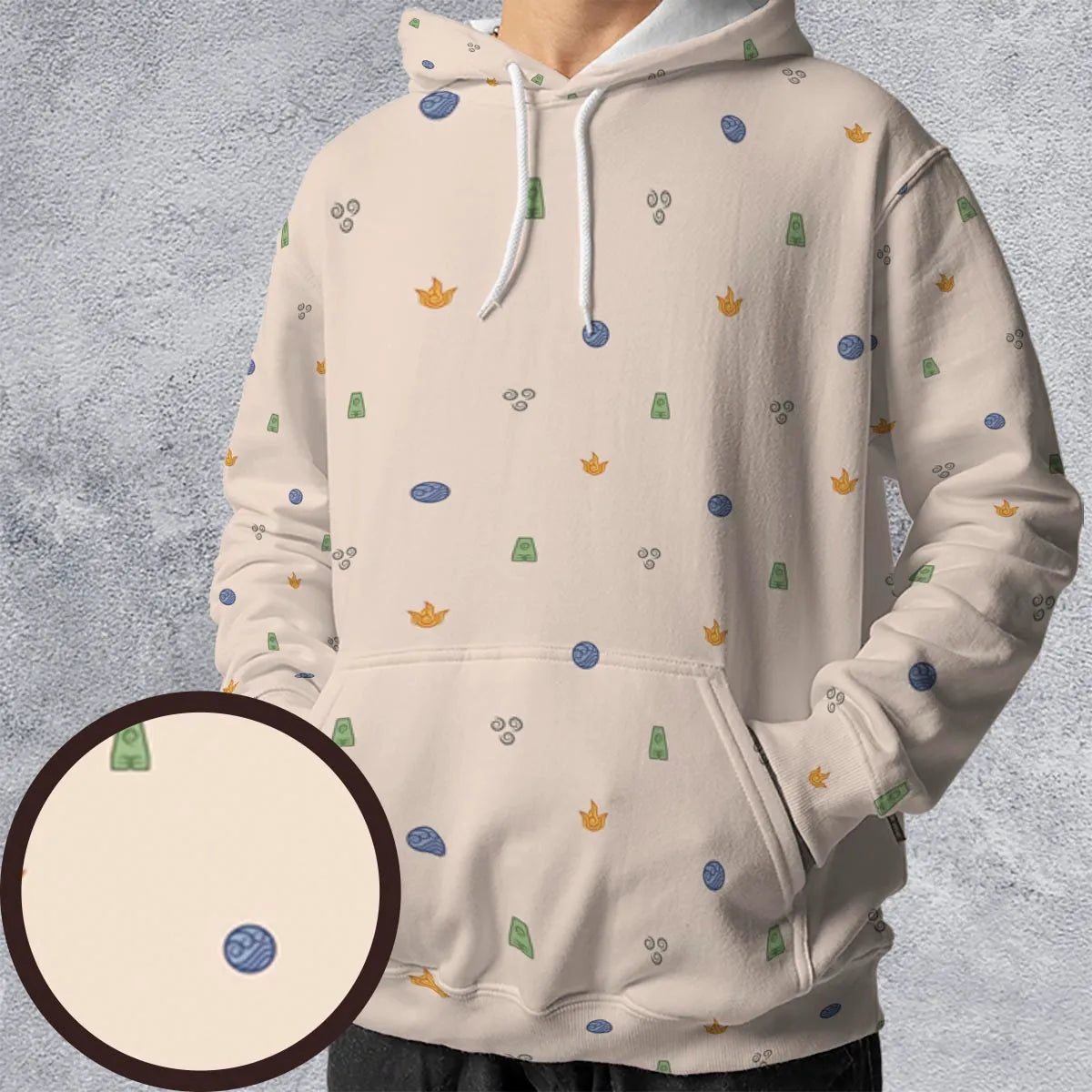 Full Print Hoodie - 6LEFWGZG