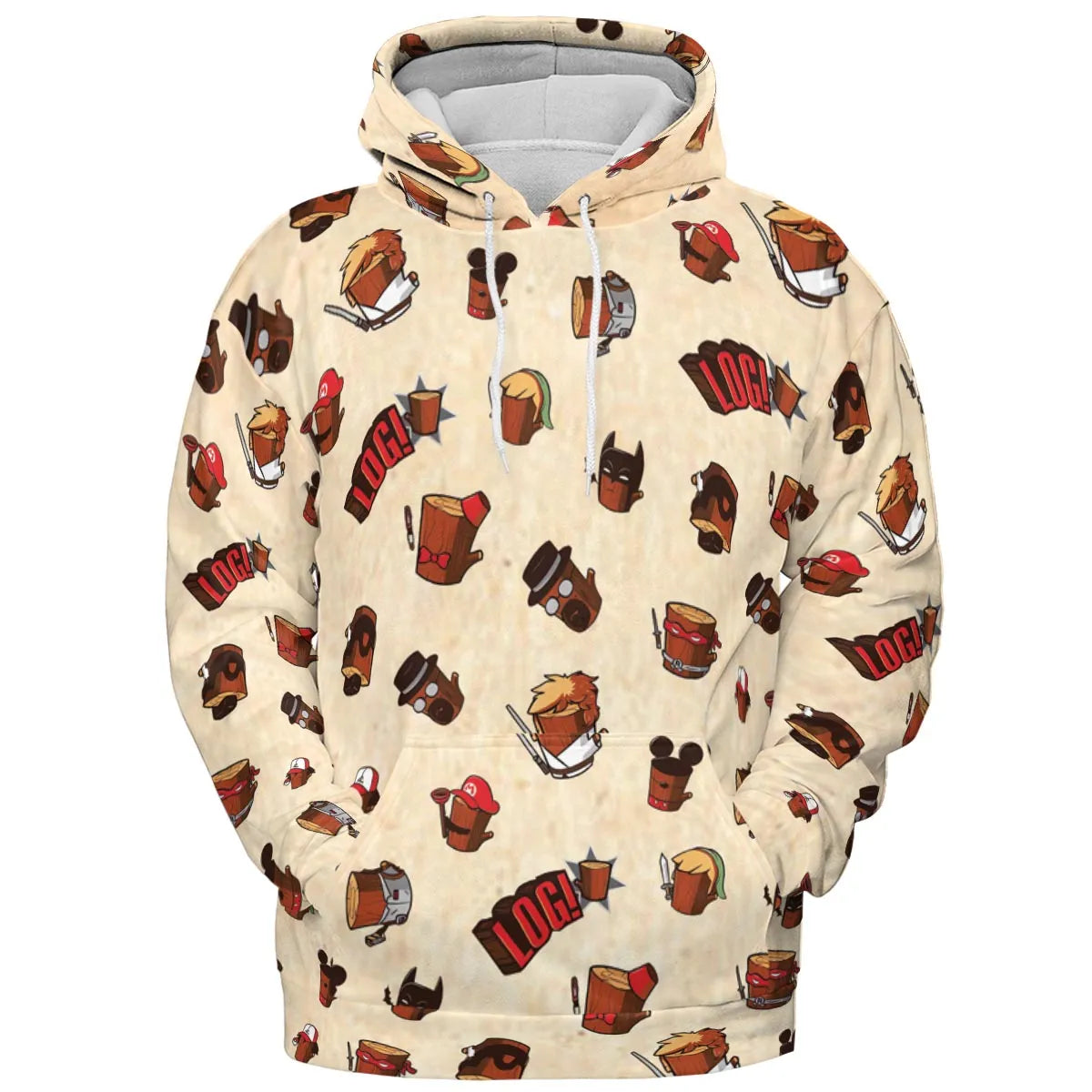 Full Print Hoodie - VVUTBYFS
