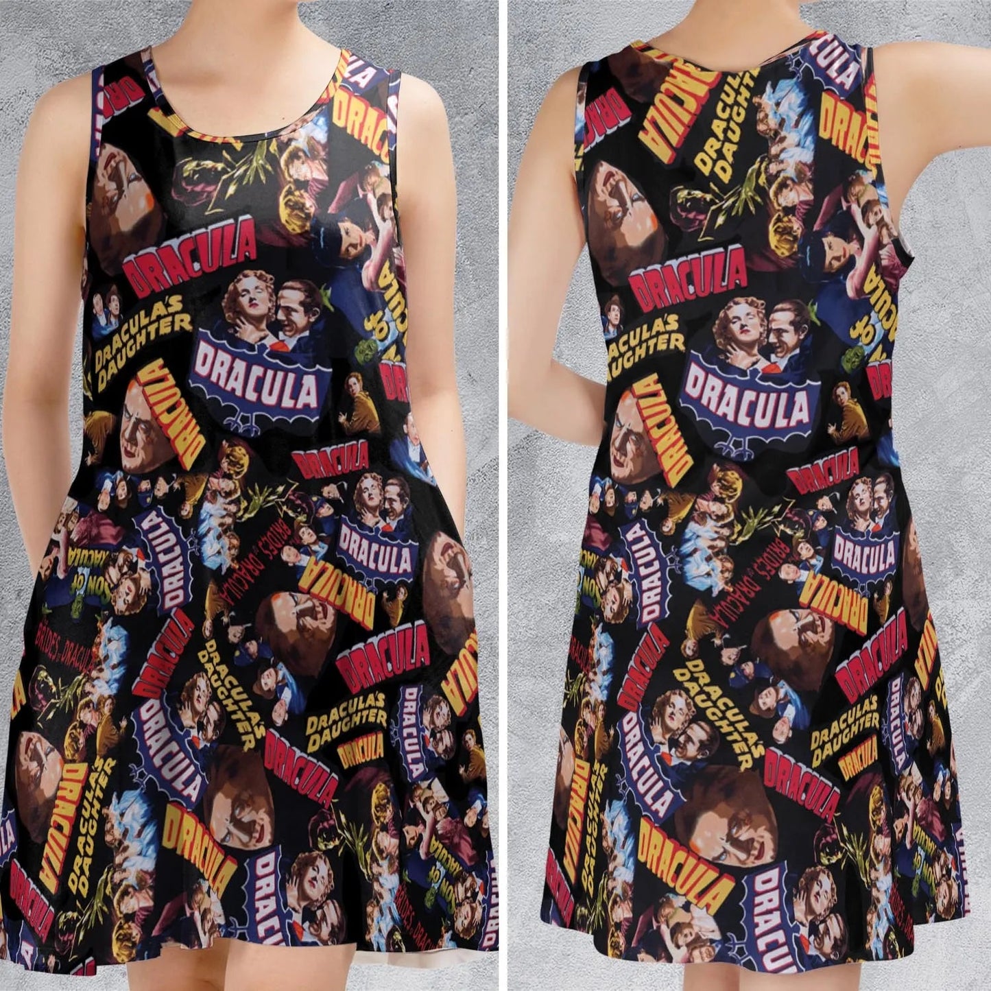 Casual Sleeveless Dress - CYXRKHXM