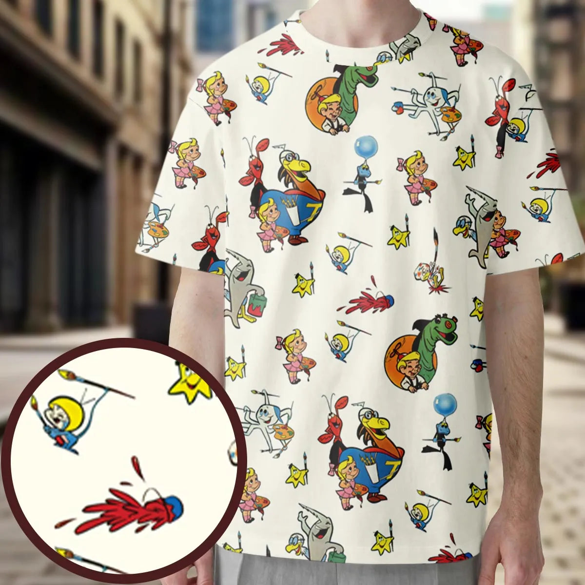 Full Print T-Shirt - UMY45BNS