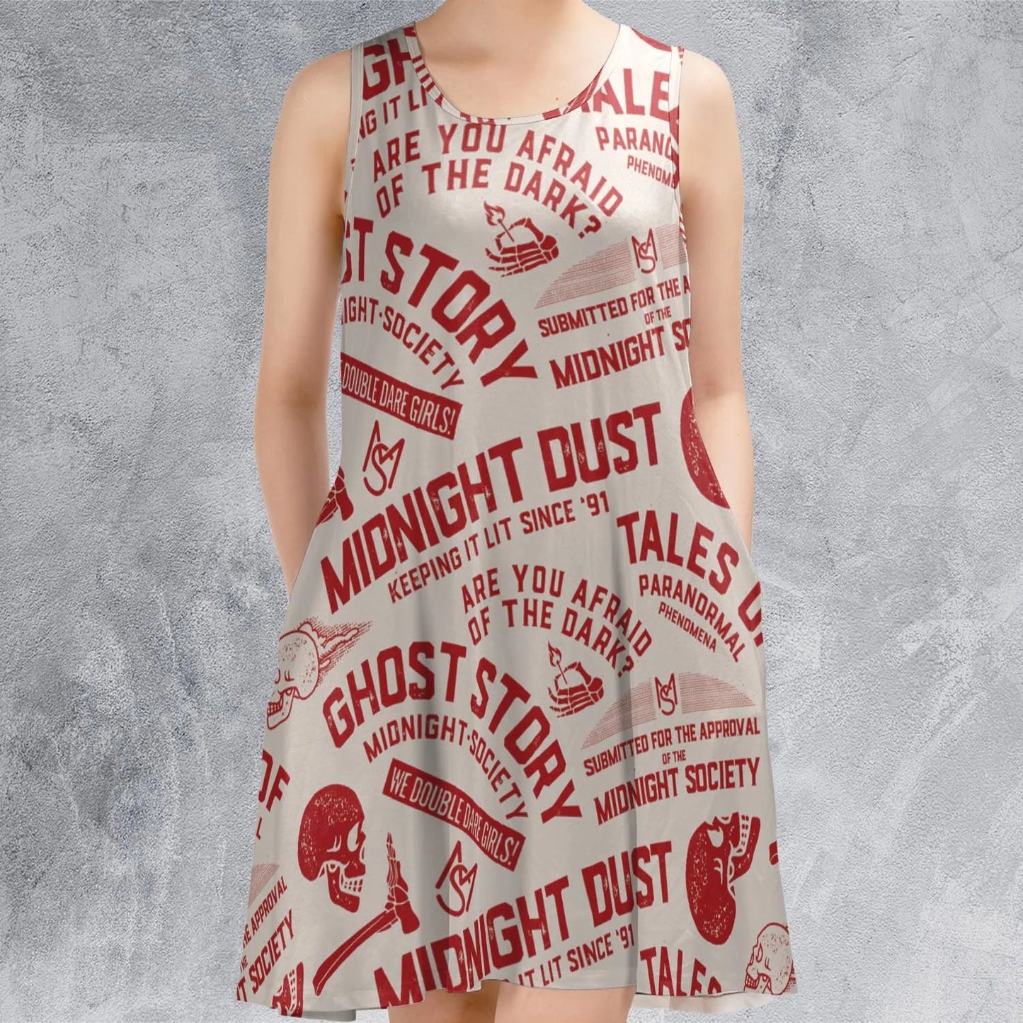 Casual Sleeveless Dress - QARQ5QJ1
