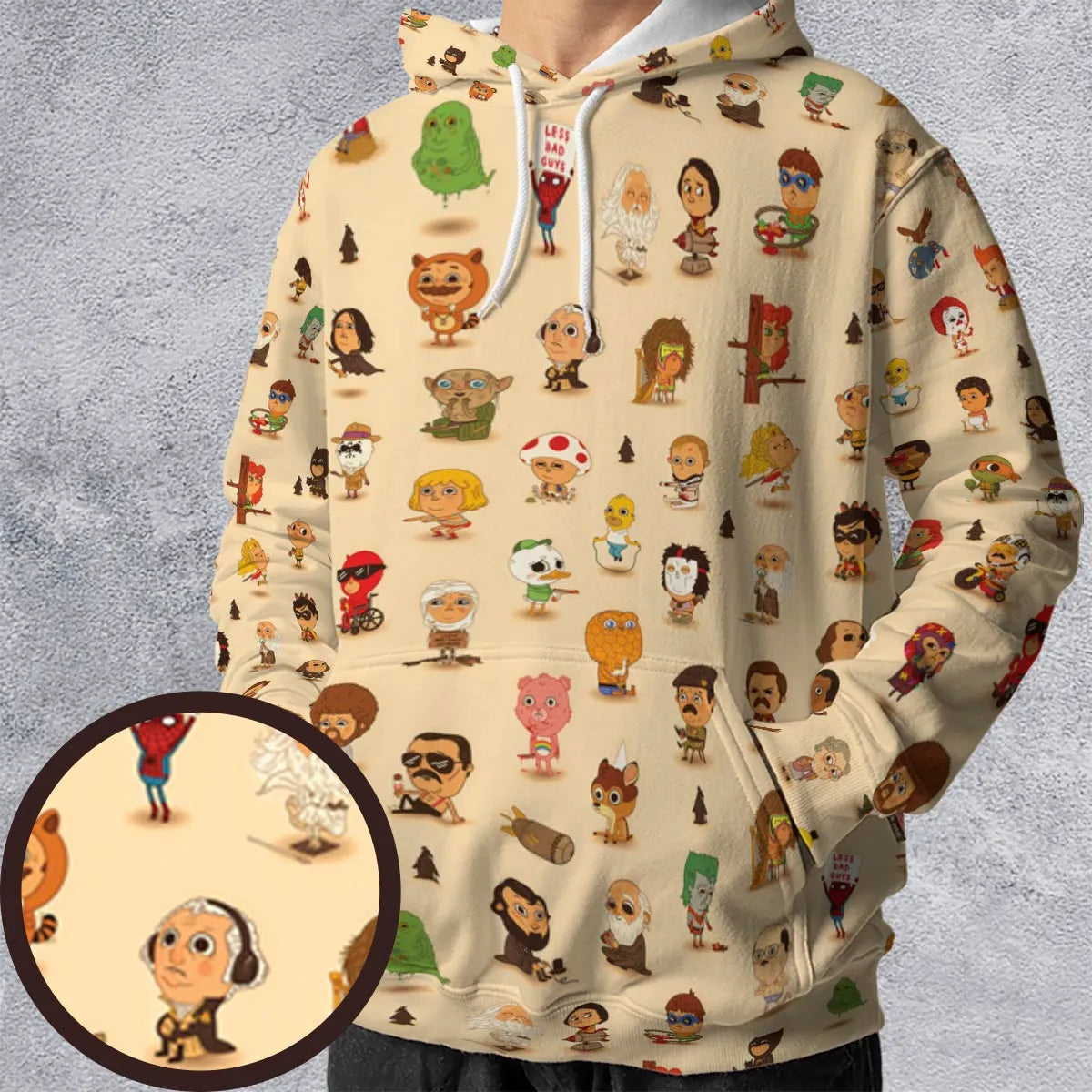 Full Print Hoodie - 6SHC99LK