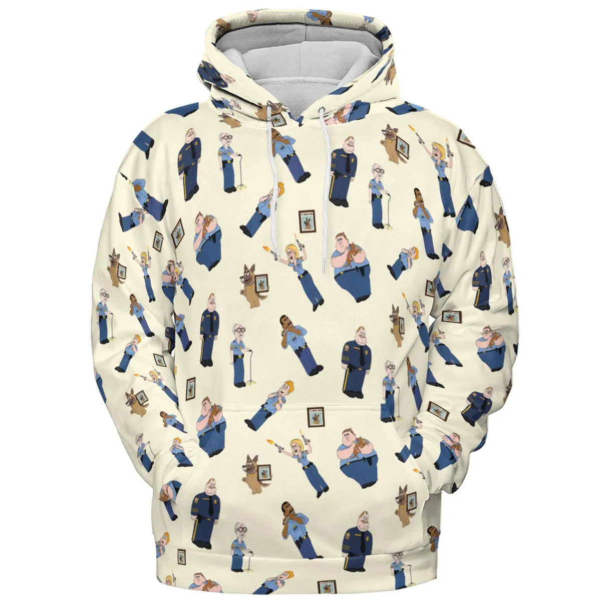 Full Print Hoodie - BAD6TEU9