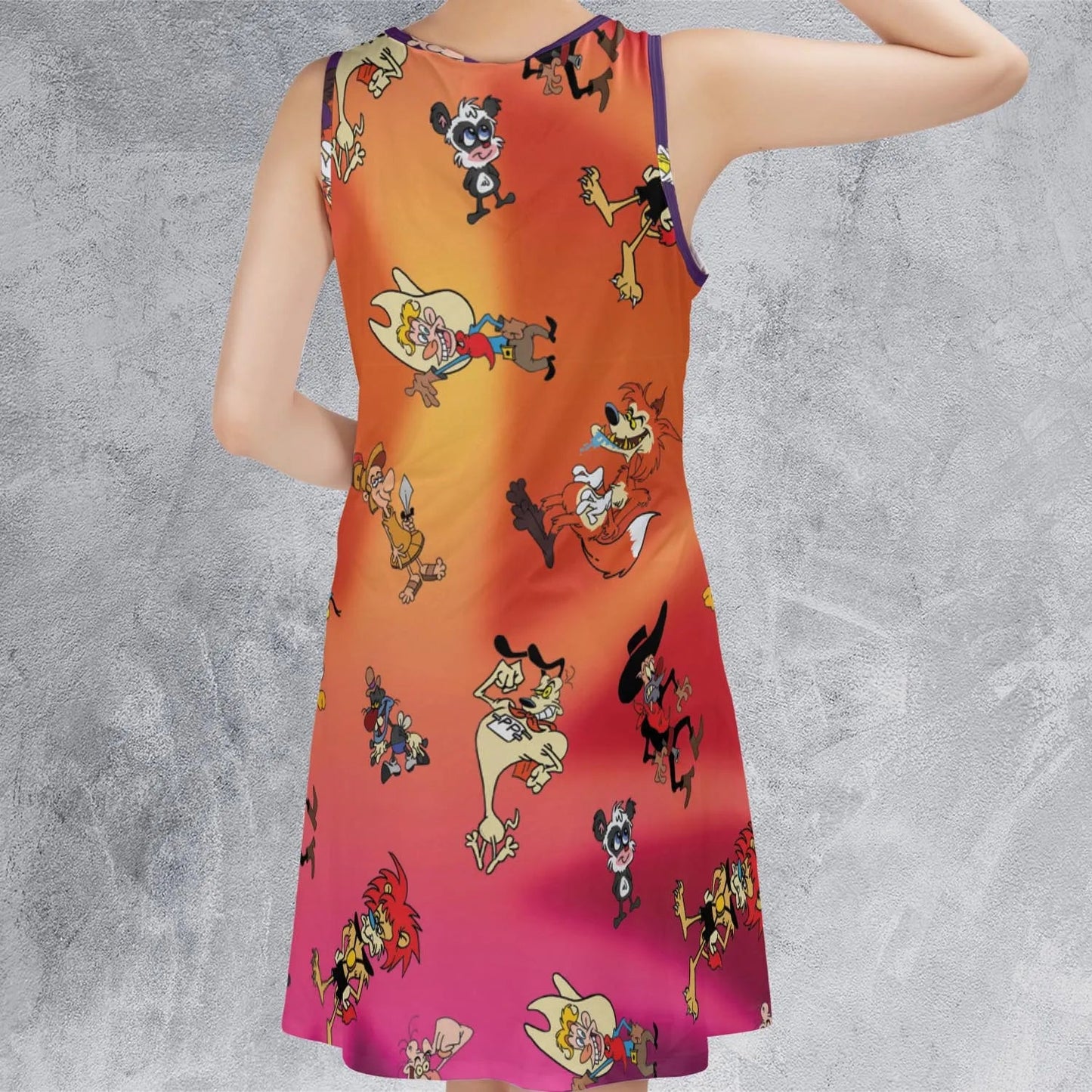 Casual Sleeveless Dress - RTW1785U