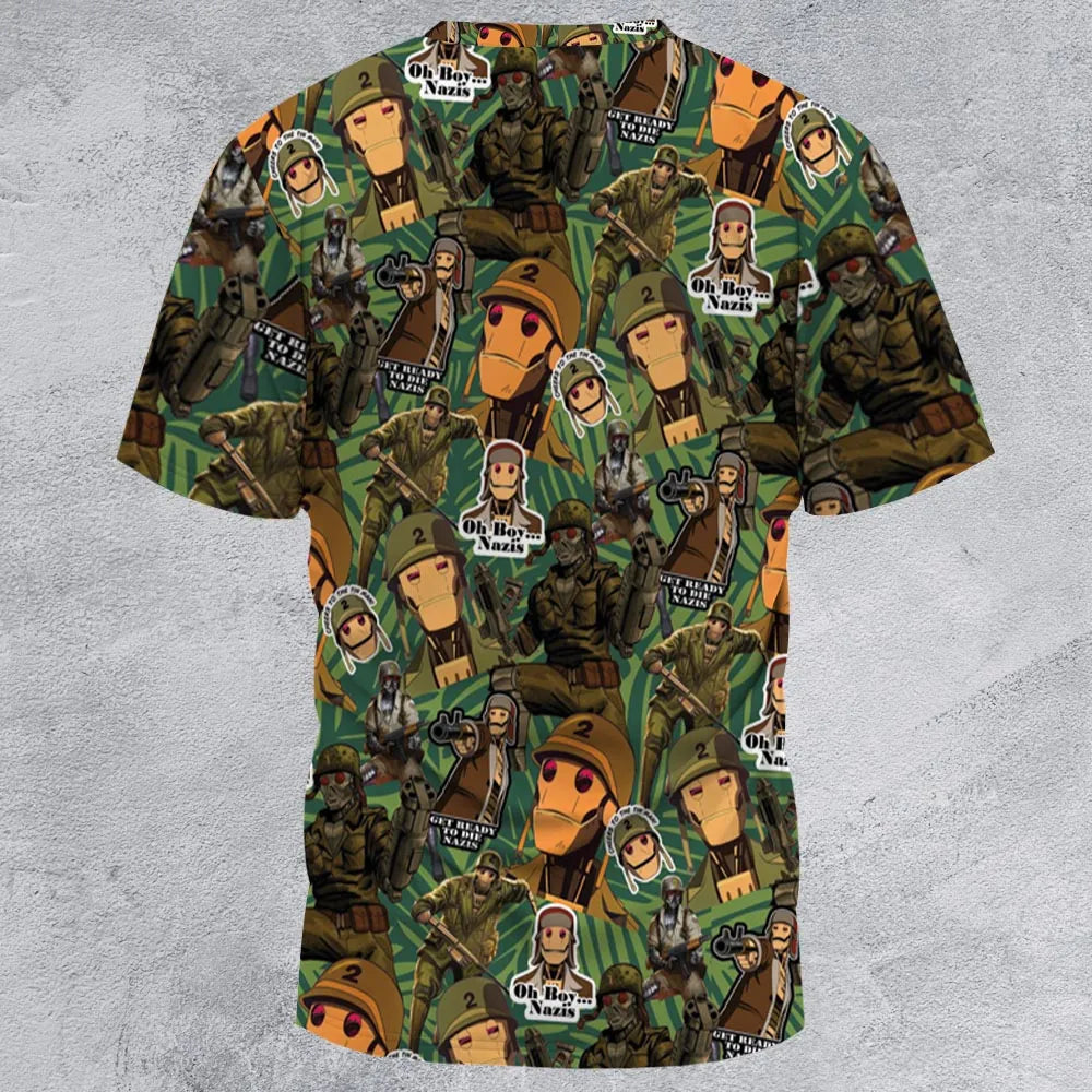 Full Print T-Shirt - GEQWAECA