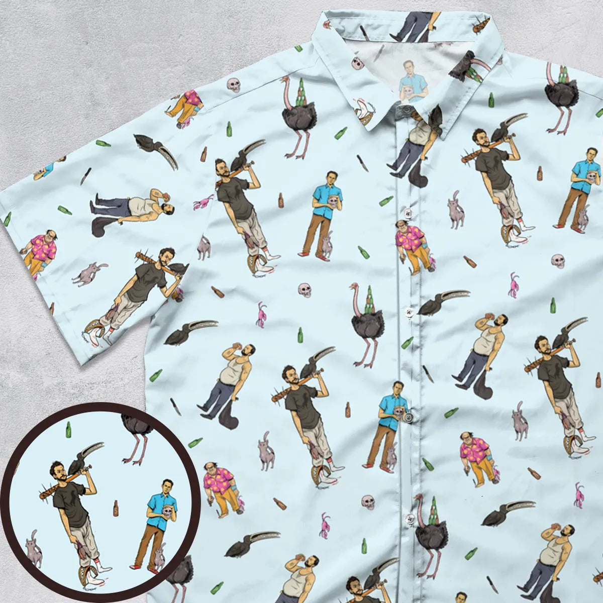 Short Sleeve Button Shirt - 3N5HYCZF