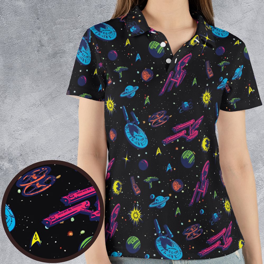 AOP Men/Women Polo Shirt - 8P33L5G1 -  - 4