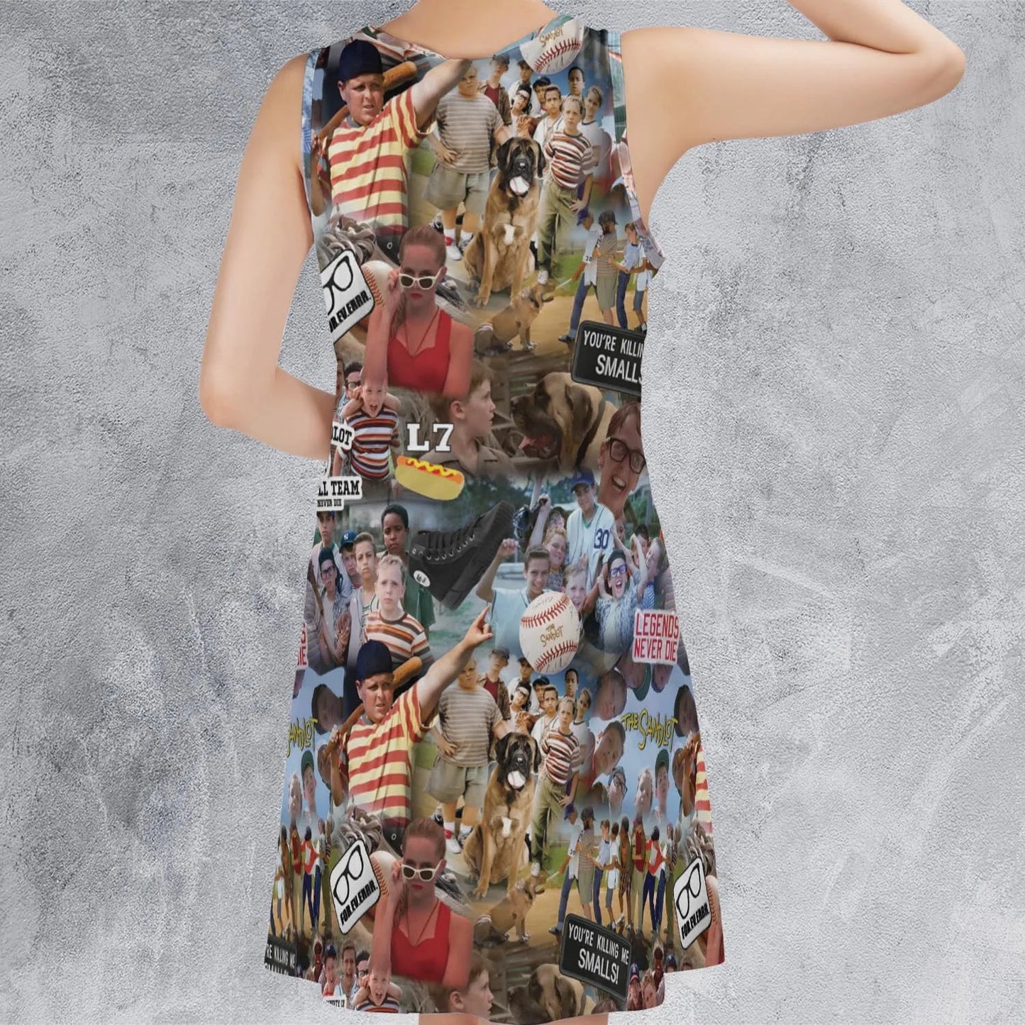 Casual Sleeveless Dress - KJJ32CL2