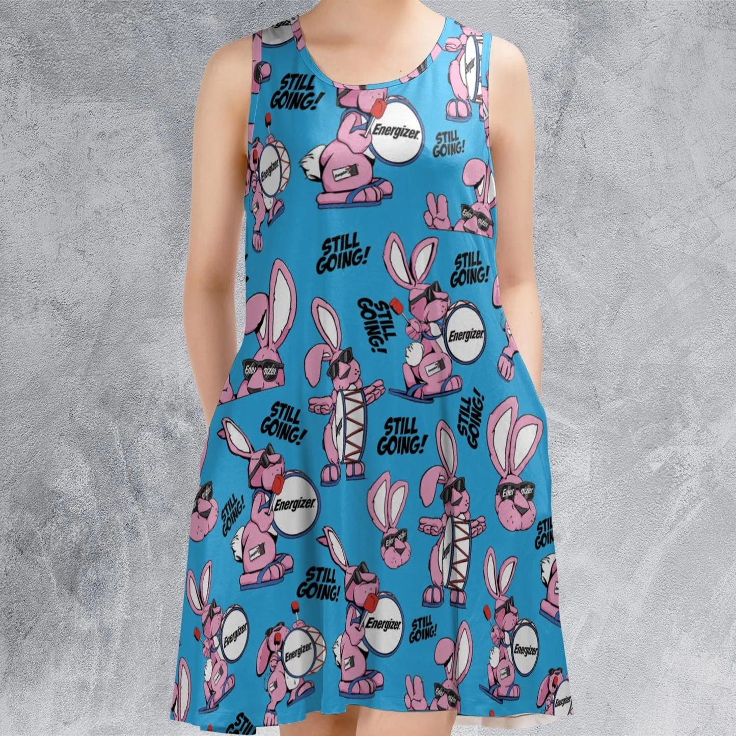 Casual Sleeveless Dress - G2BGD32Q