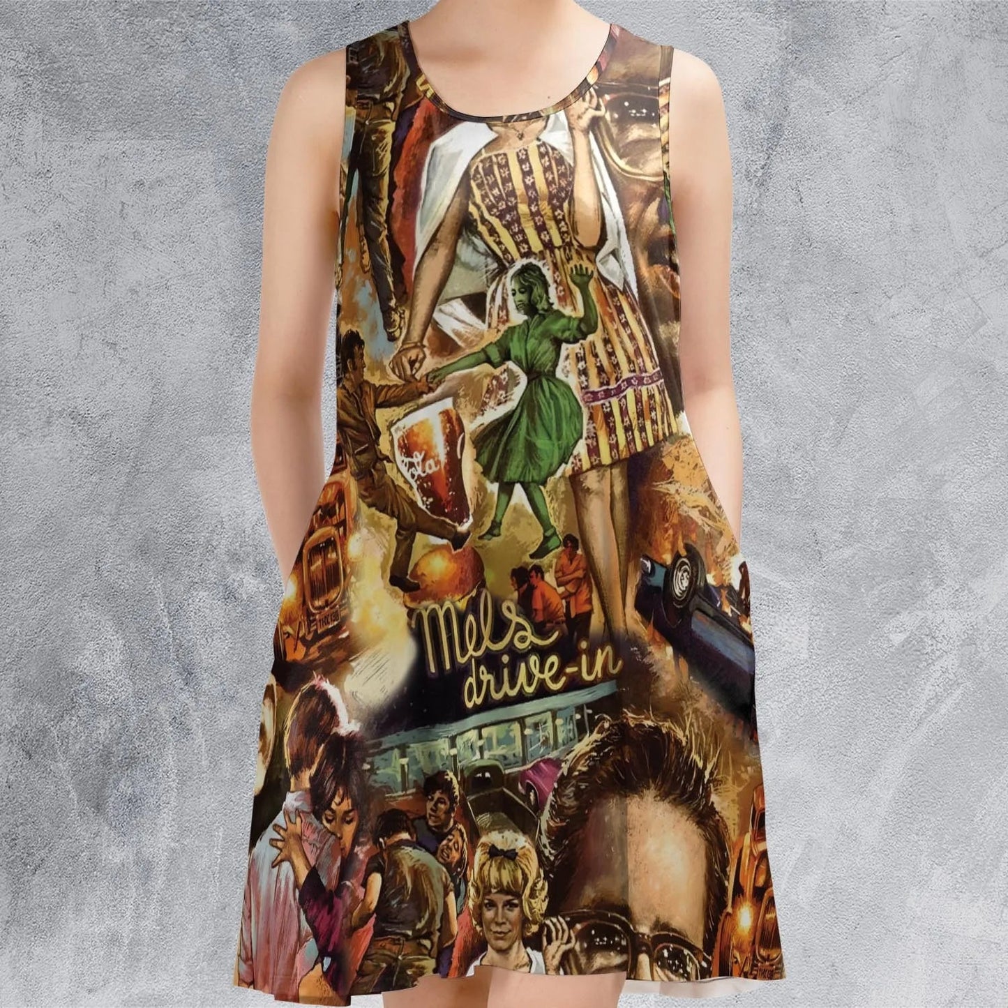 Casual Sleeveless Dress - 6UJMZZVH