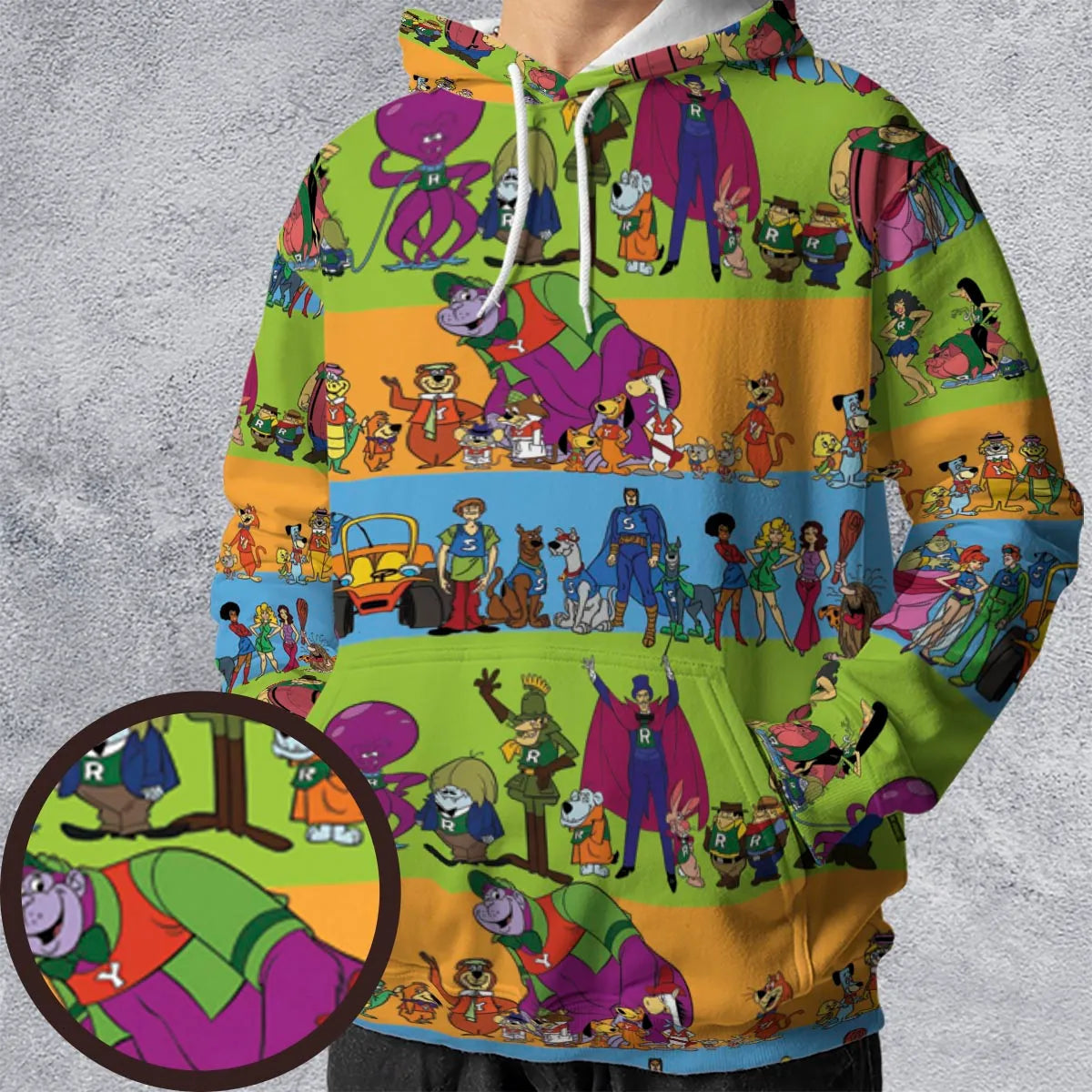 Full Print Hoodie - 4UG1VUTW