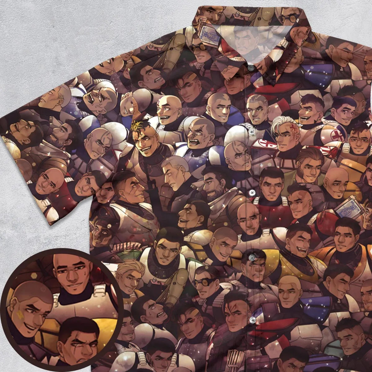Short Sleeve Button Shirt - 76KJ3WEH