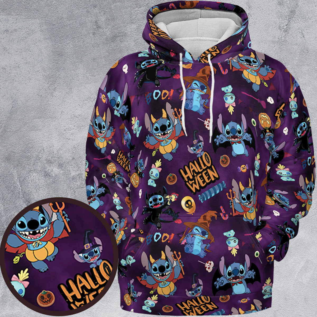 Full Print Hoodie - HBC8UM1F