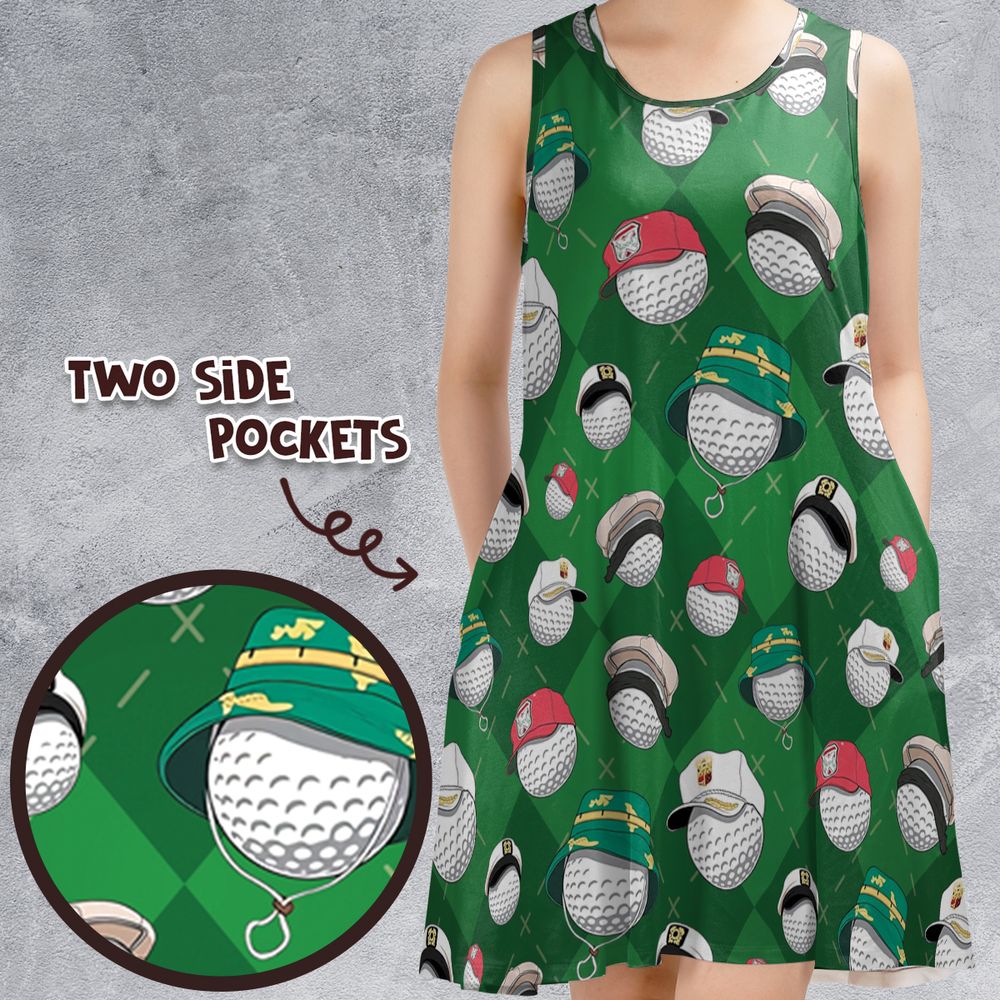 Sleeveless Dress - 6X941DFF -  - 1