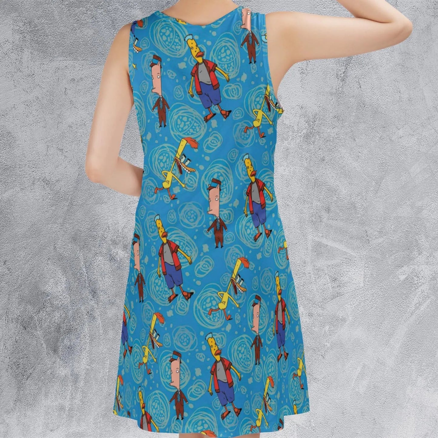 Casual Sleeveless Dress - 8RPDTCCG