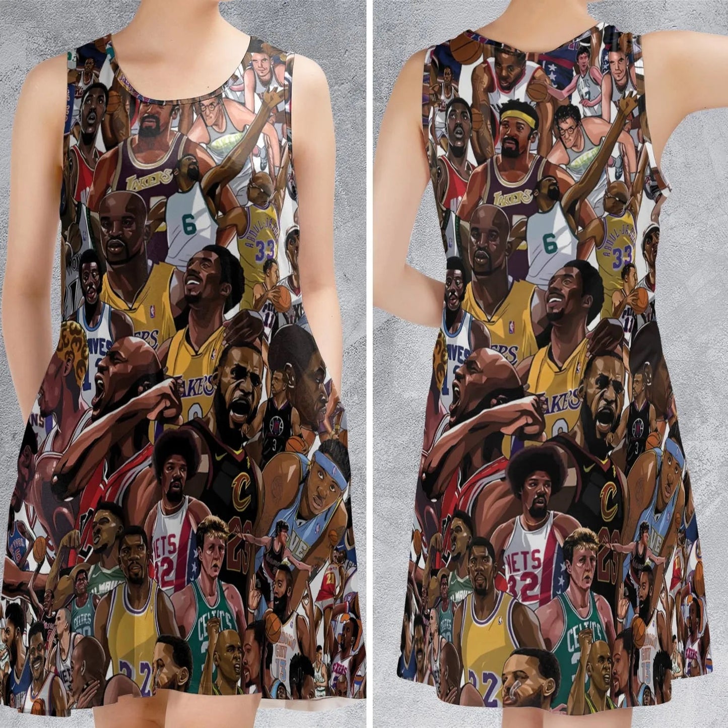 Casual Sleeveless Dress - 2JBAUSYL