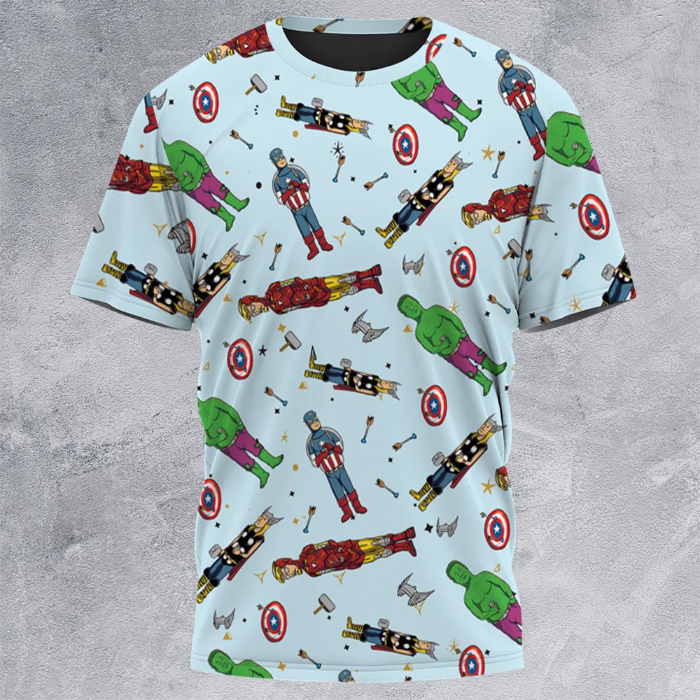 All-Over Print Unisex T-Shirt - BPH7XZBY -  - 3