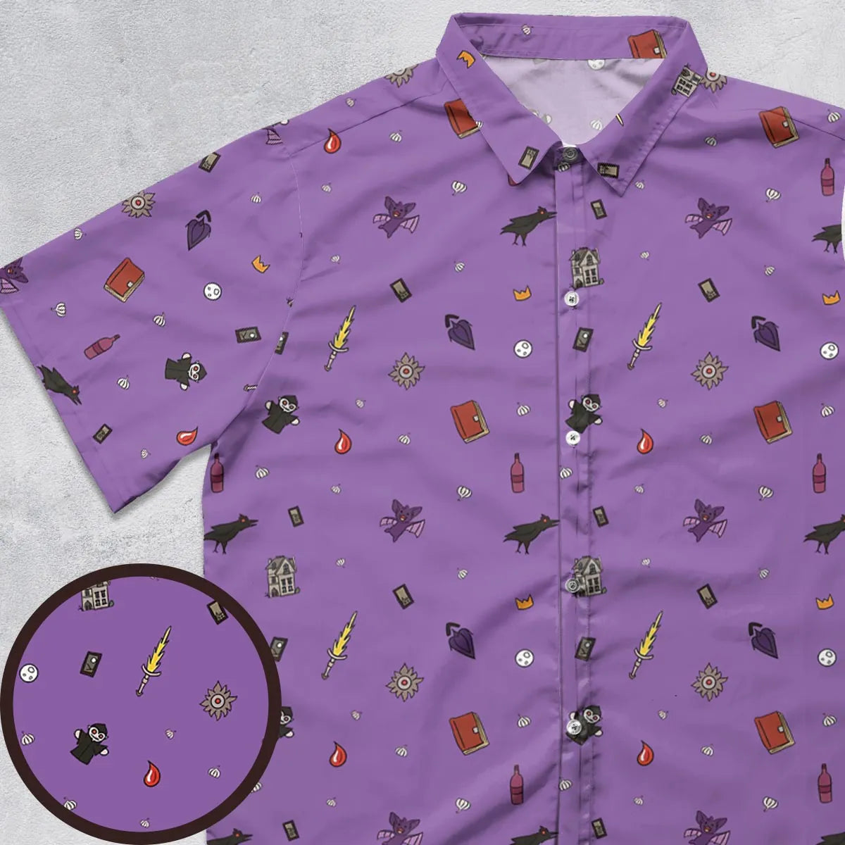 Short Sleeve Button Shirt - 453DDEQK