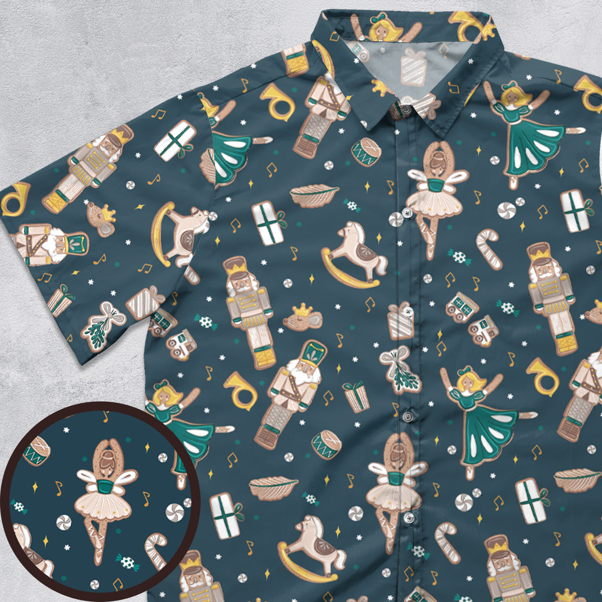 Short Sleeve Button Shirt - U6DR4KHT