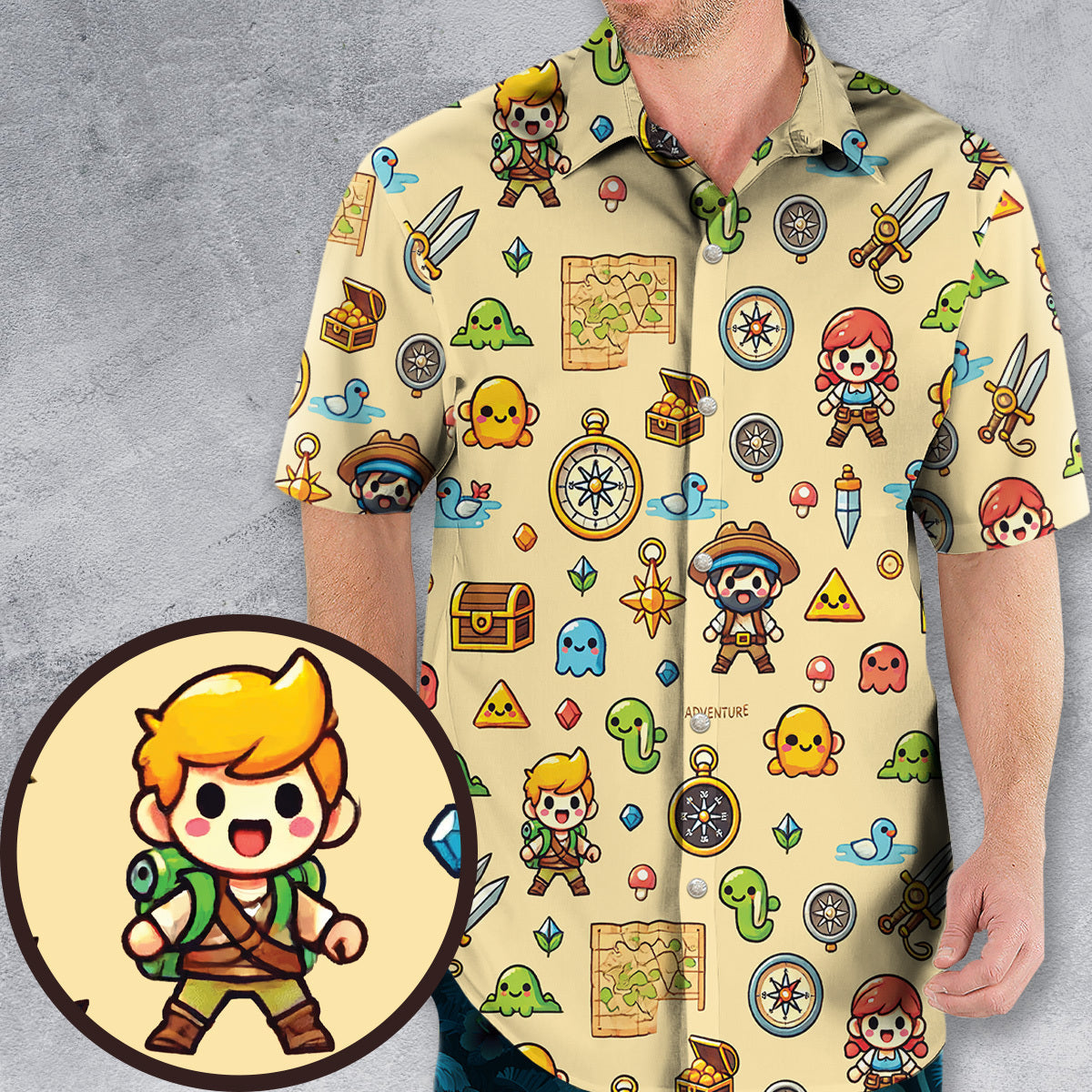 Hawaiian Shirt - QJET5XRJ