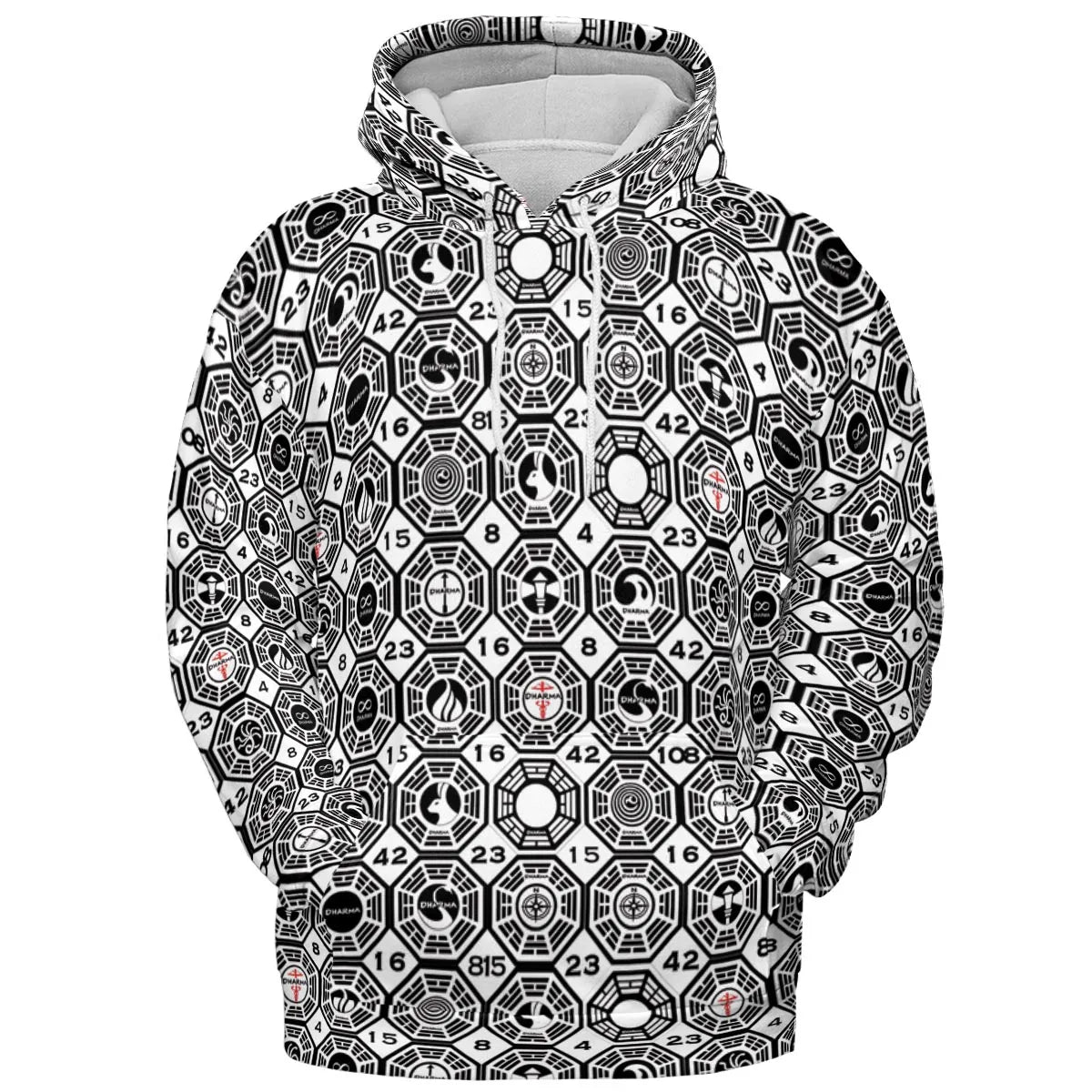 Full Print Hoodie - 3LSDDCU1