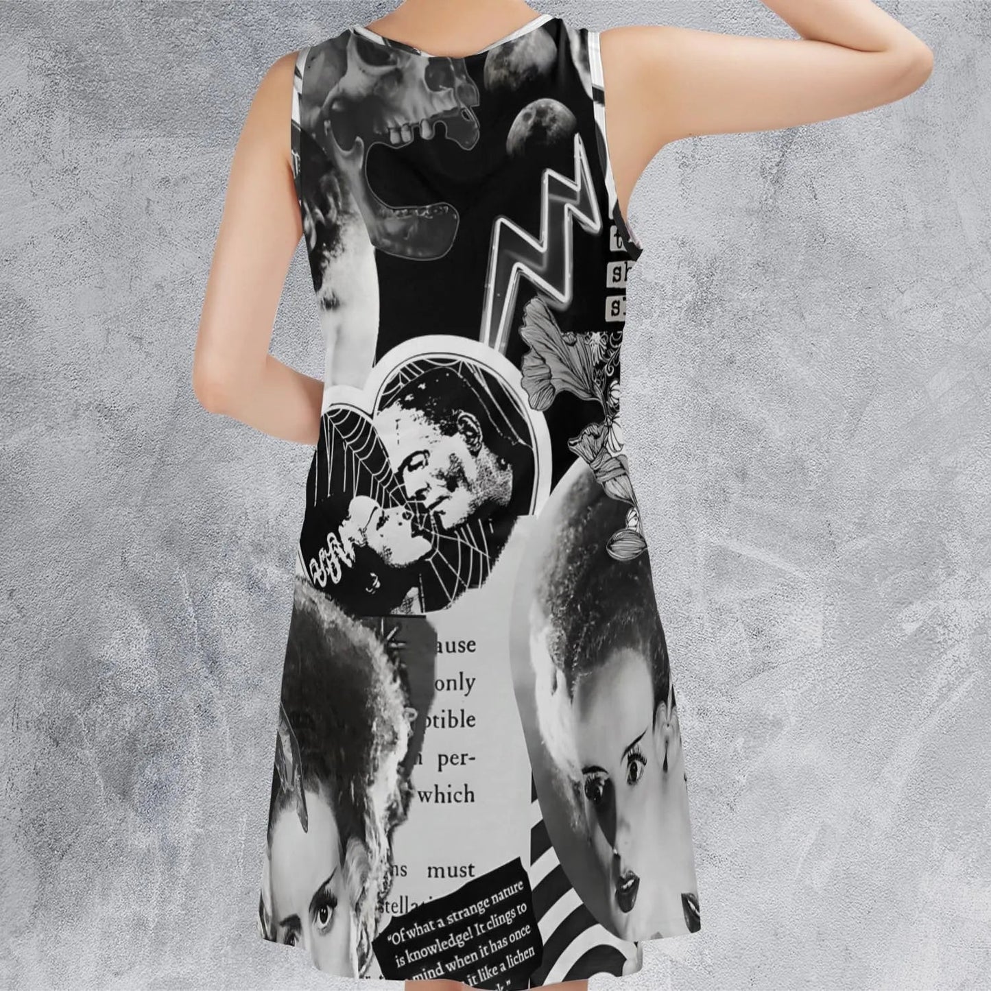 Casual Sleeveless Dress - HZ93B2VQ