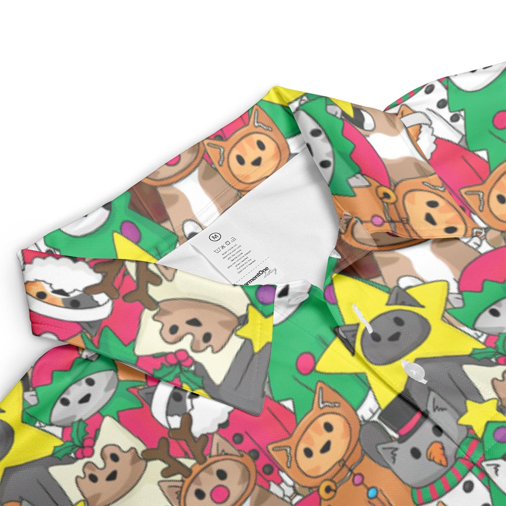 AOP Men/Women Polo Shirt - CB33ULDN -  - 3