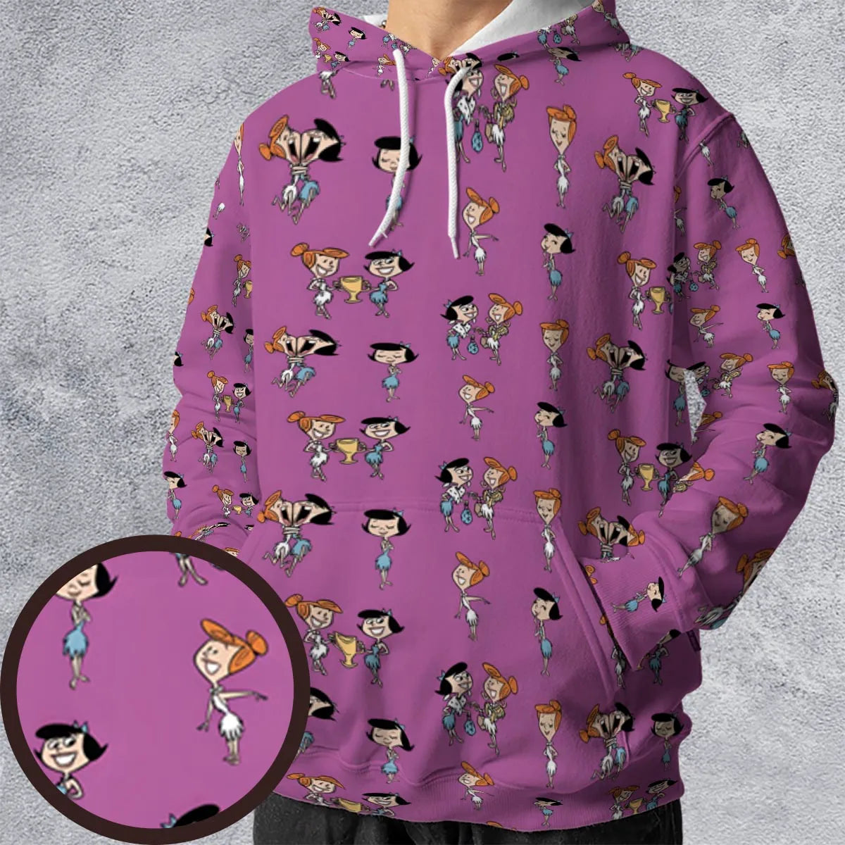 Full Print Hoodie - Z11QF99C