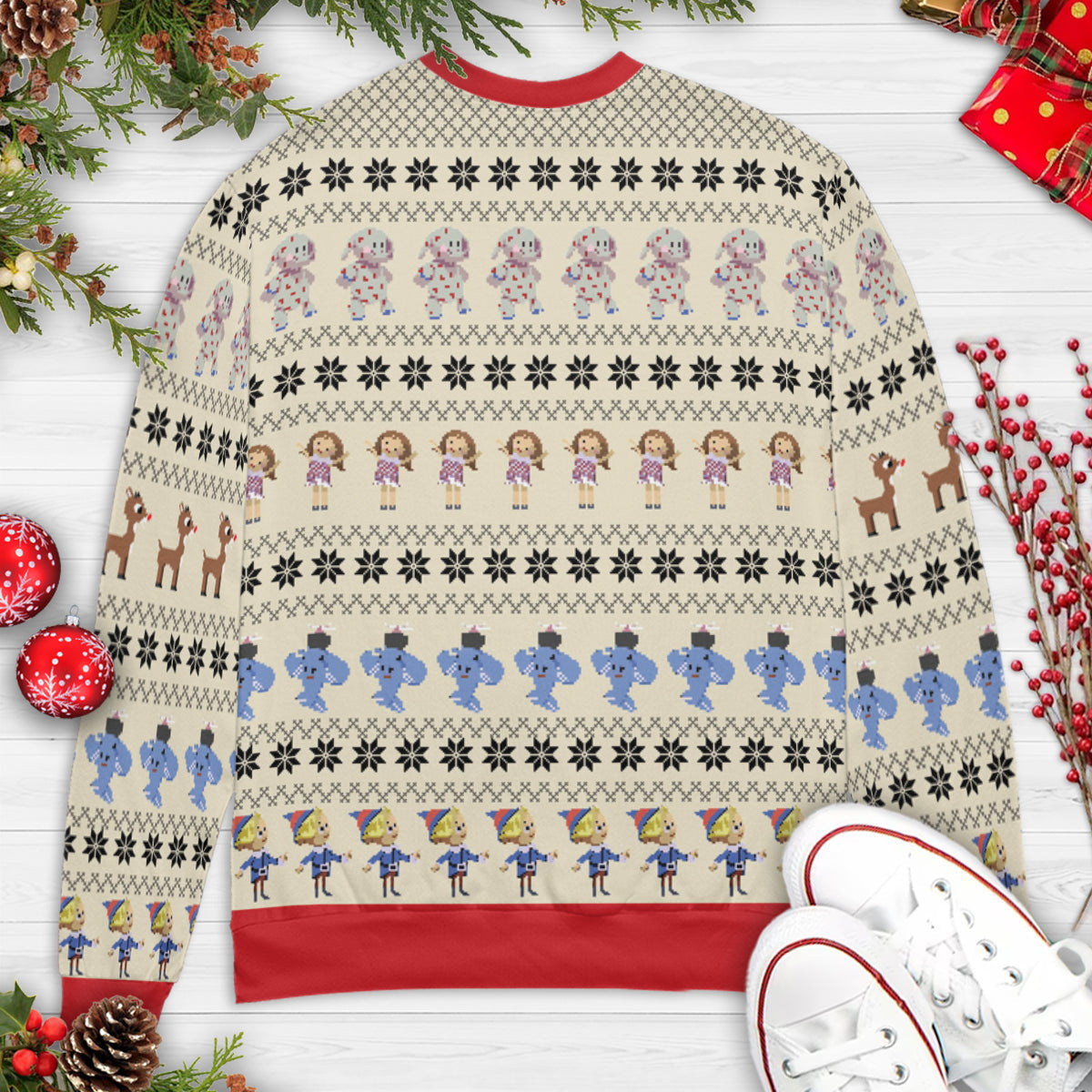 Ugly Christmas Sweatshirt - V5RQLL4Q