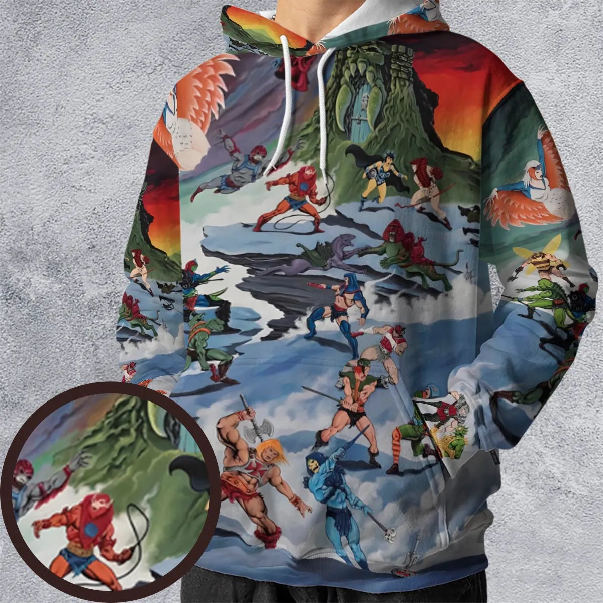 Full Print Hoodie - YFMB8LPF