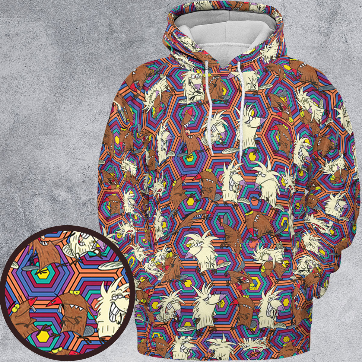 Full Print Hoodie - PKH4UMY1